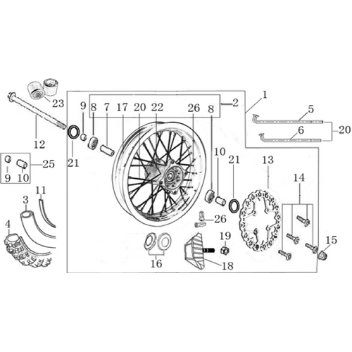 06 Front Wheel Assy 