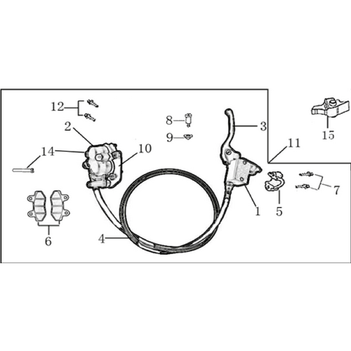05 Front Brake Assy
