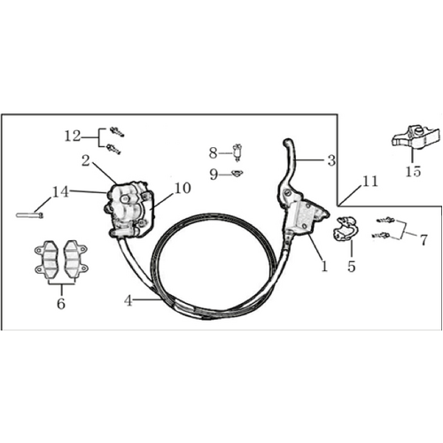 05 Front Brake Assy