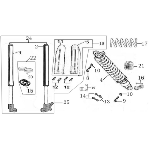 04 Front & Rear absorber