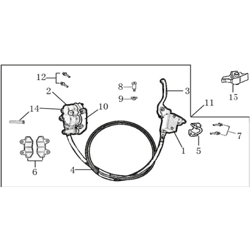 05 Front Brake Assy