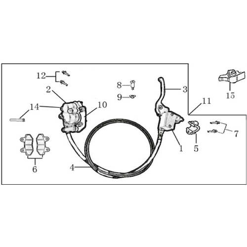 05 Front Brake Assy