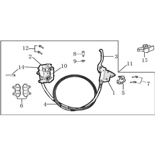 05 Front Brake Assy