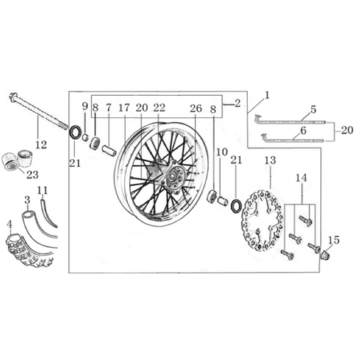 06 Front Wheel Assy