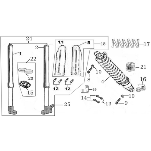 04 Front & Rear absorber
