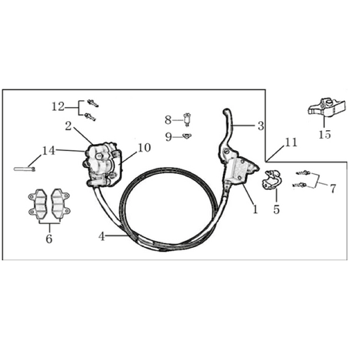 05 Front Brake Assy