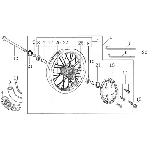 06 Front Wheel Assy 