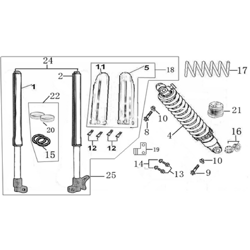 04 Front & Rear absorber