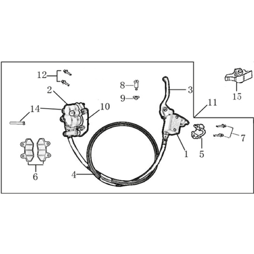 05 Front Brake Assy