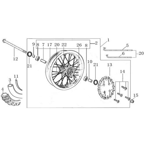 06 Front Wheel Assy 