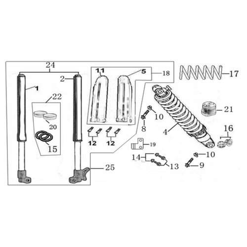 04 Front & Rear absorber