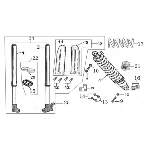 04 Front & Rear absorber
