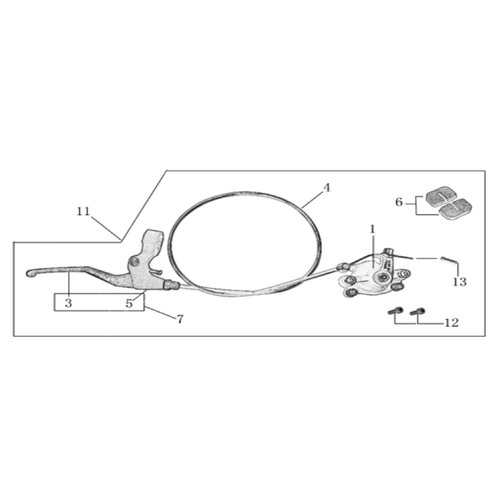 05 Front Brake Assy