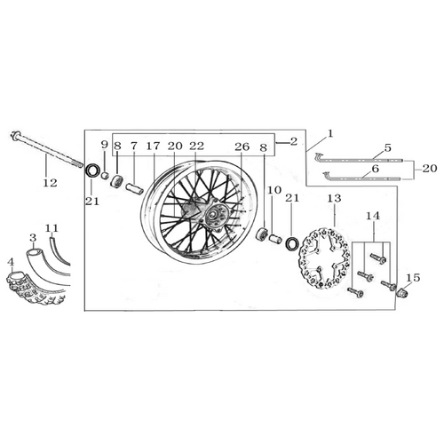 06 Front Wheel Assy 