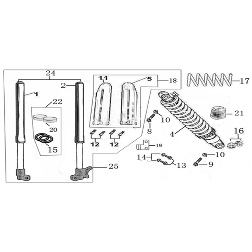 04 Front & Rear absorber