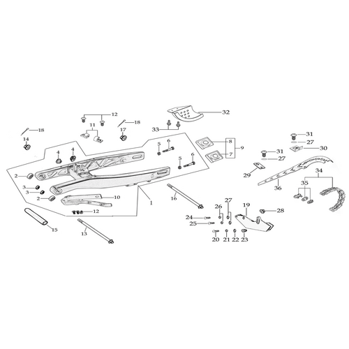 10 Swing Arm Assy