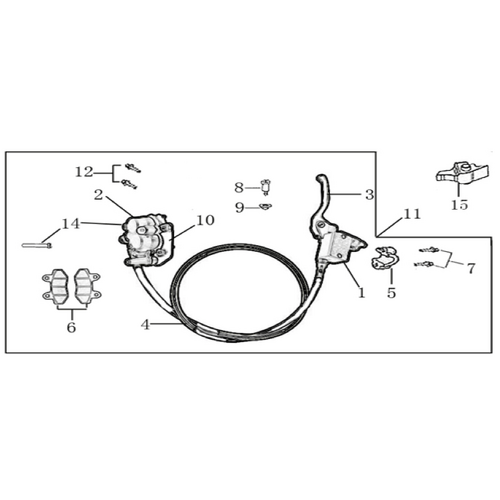 05 Front Brake Assy