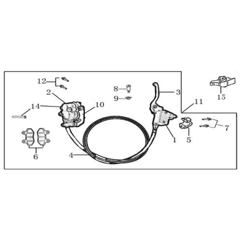 05 Front Brake Assy