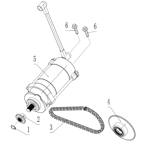 44 Electric Starting Mechanism