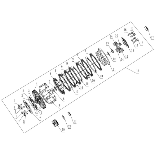 35 Clutch Assy