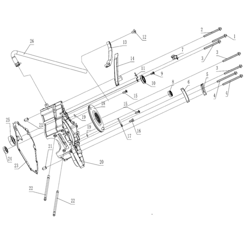 37 Left Crankcase