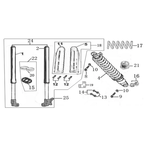 04 Front & Rear absorber