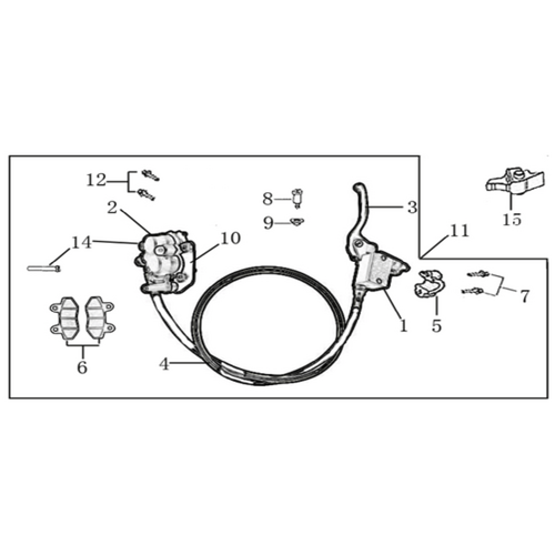 05 Front Brake Assy