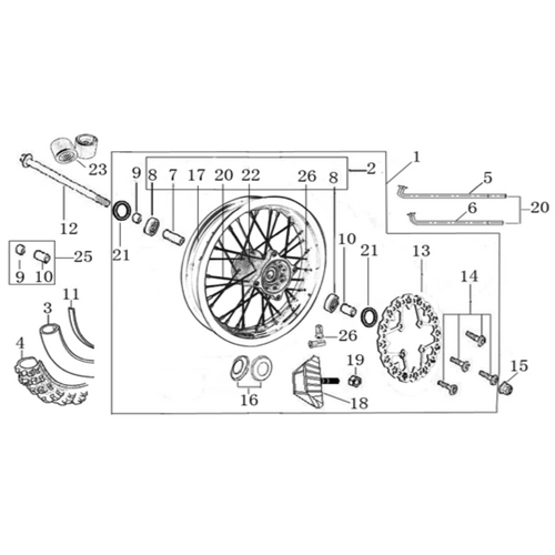 06 Front Wheel Assy 