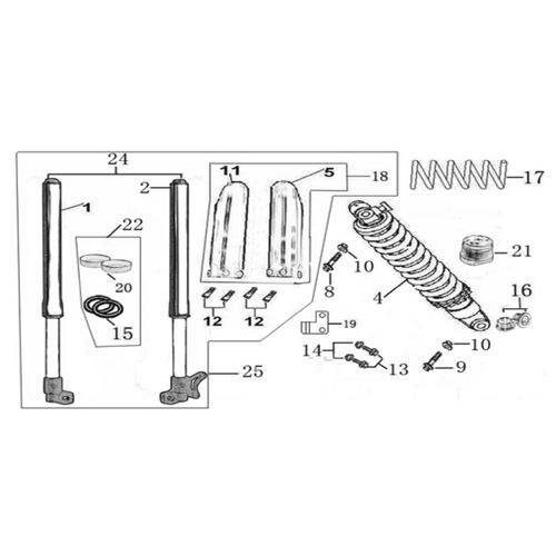 04 Front & Rear absorber
