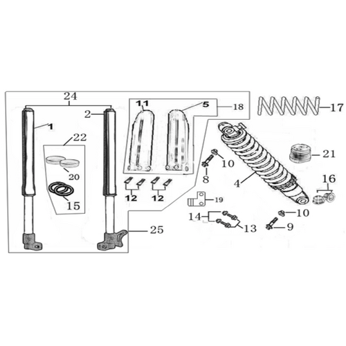 04 Front & Rear absorber