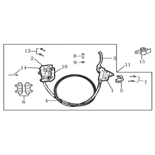 05 Front Brake Assy