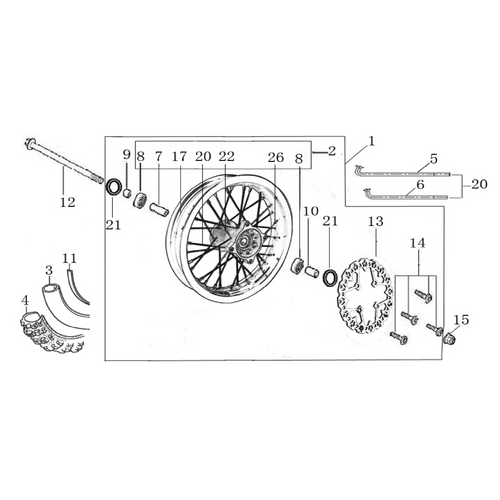 06 Front Wheel Assy 