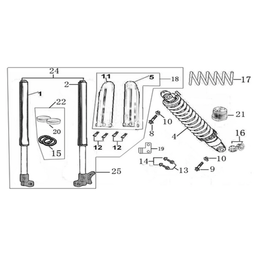 04 Front & Rear absorber