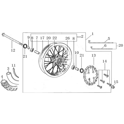 06 Front Wheel Assy 