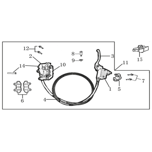 05 Front Brake Assy