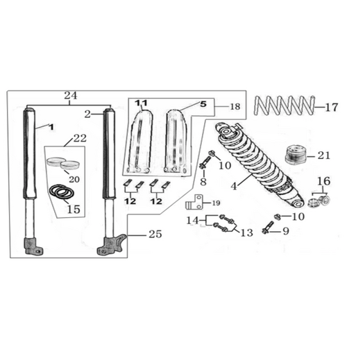 04 Front & Rear absorber