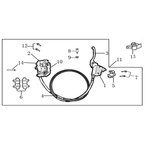 05 Front Brake Assy