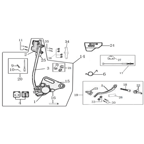 12 Rear Brake