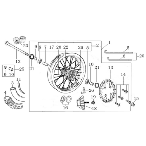 06 Front Wheel Assy