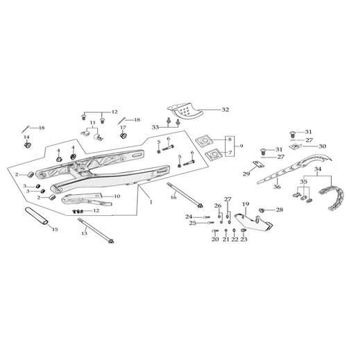10 Swing Arm Assy