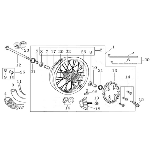 06 Front Wheel Assy