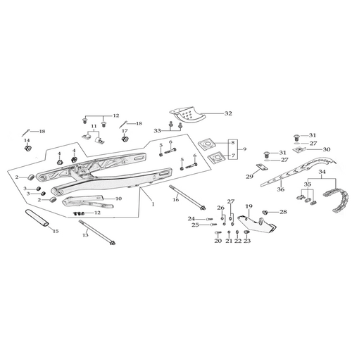 10 Swing Arm Assy