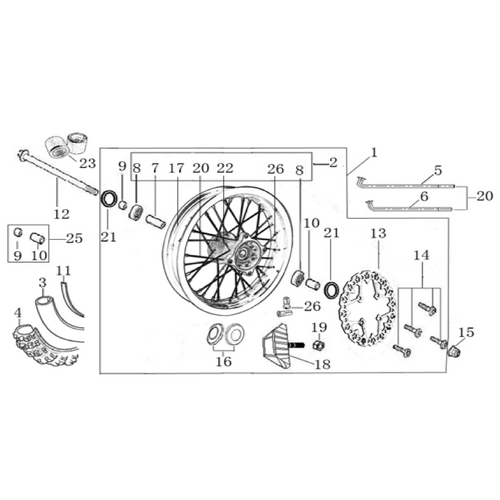 06 Front Wheel Assy