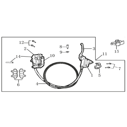 05 Front Brake Assy