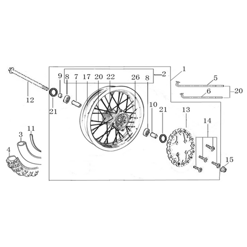 06 Front Wheel Assy