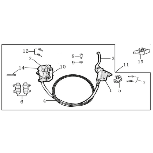 05 Front Brake Assy