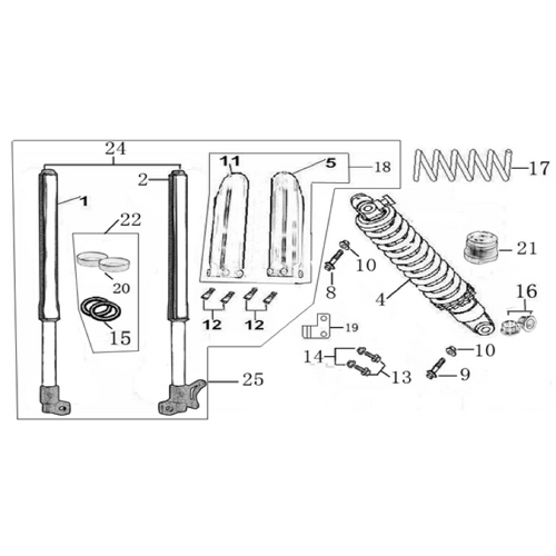 04 Front & Rear absorber