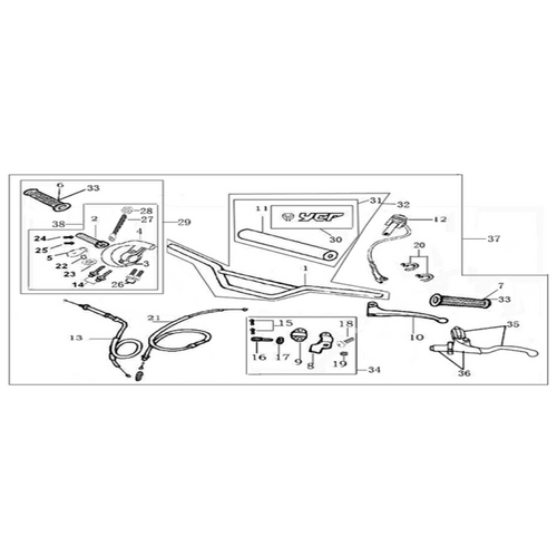 01 Handle Bar Assembly