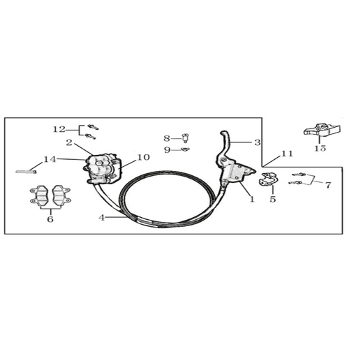 05 Front Brake Assy