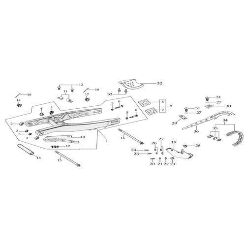 10 Swing Arm Assy